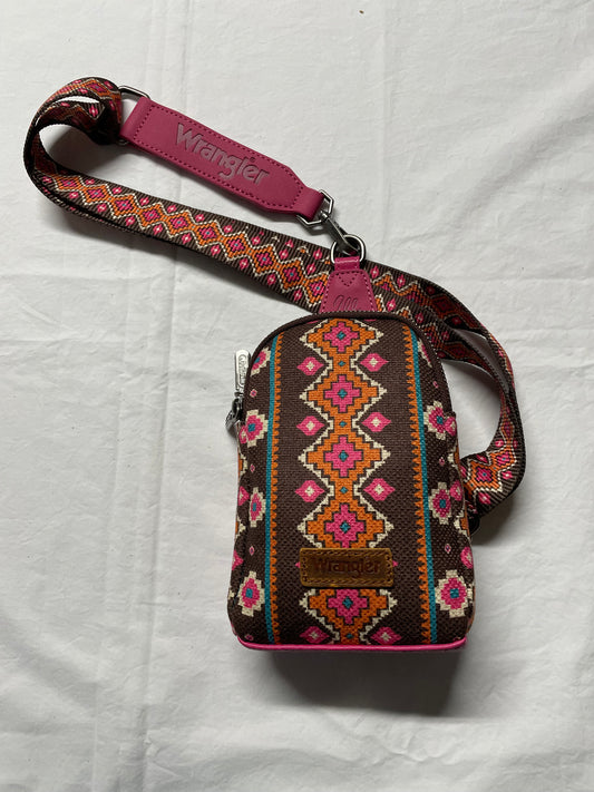 Wrangler Sling bag-Pink