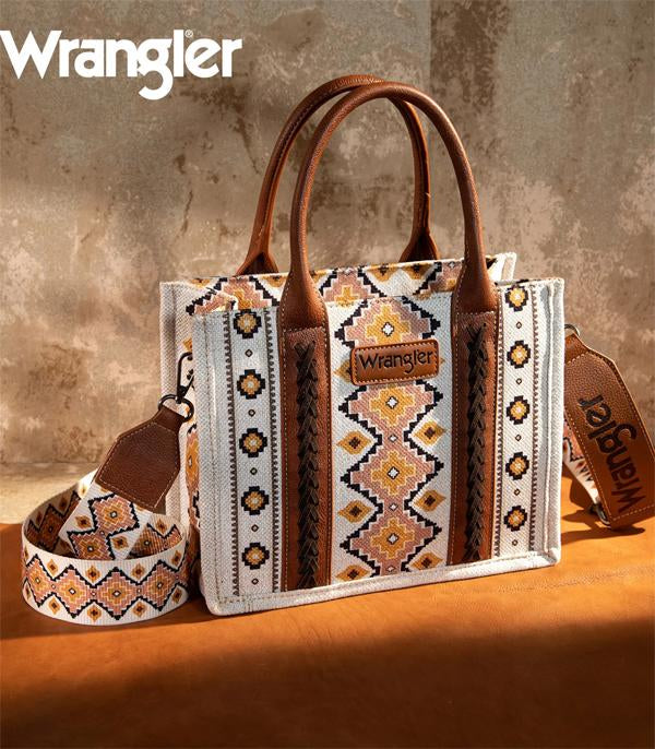 Wrangler Tote Bag-White