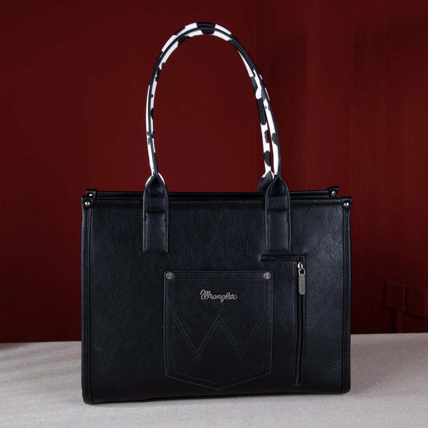 Wrangler Large Tote-Black