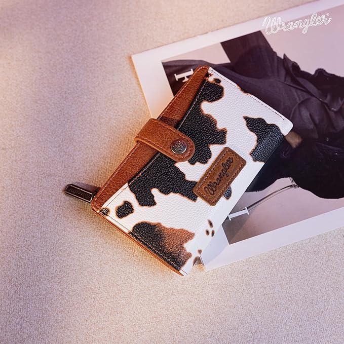 Wrangler Cowprint Wallet