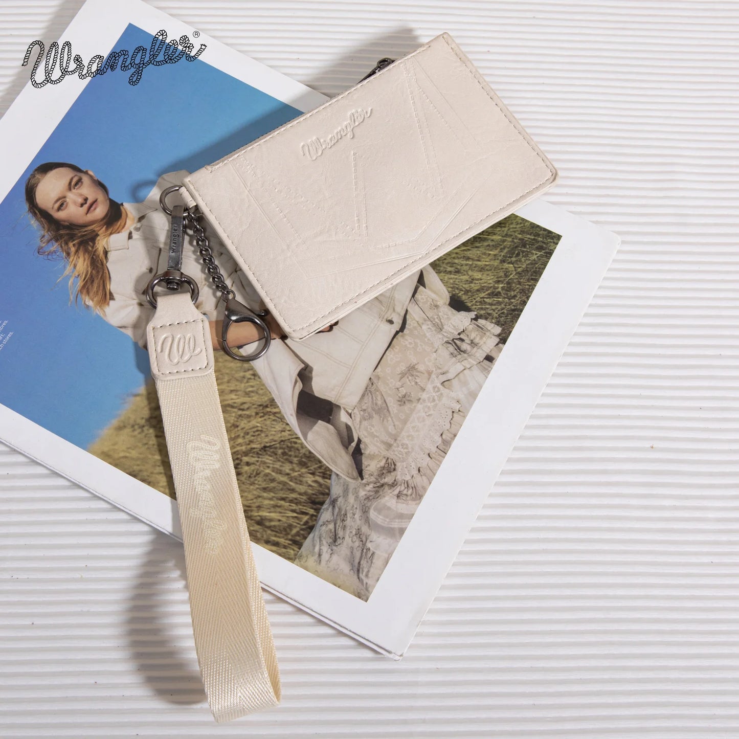 Wrangler Cardholder-White