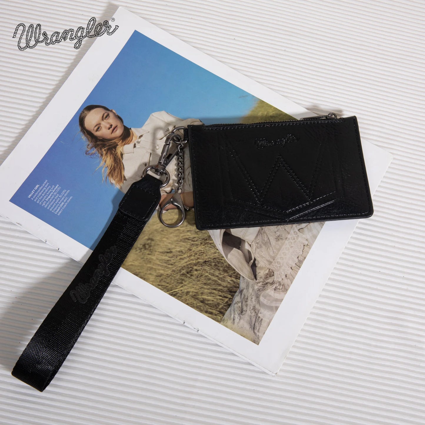 Wrangler Cardholder-Black