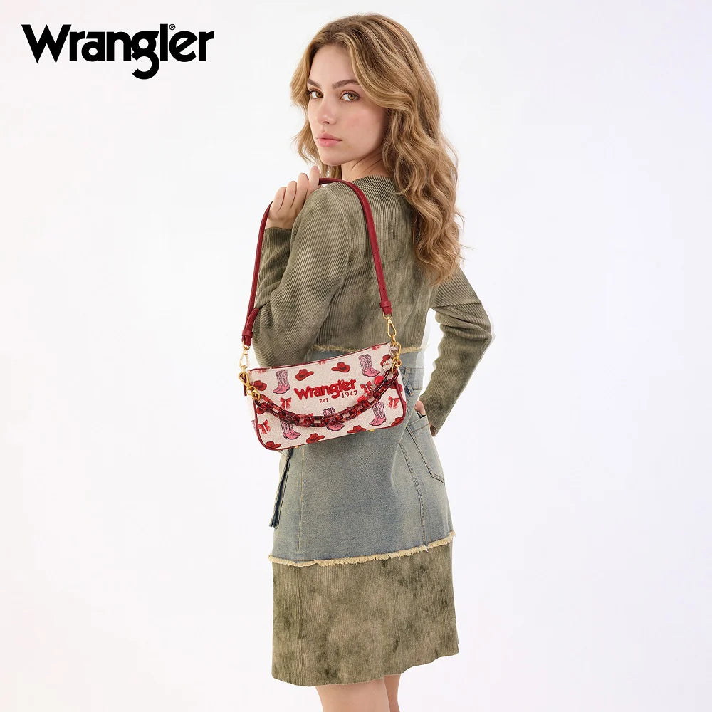Western Print Cowgirl Shoulder Bag