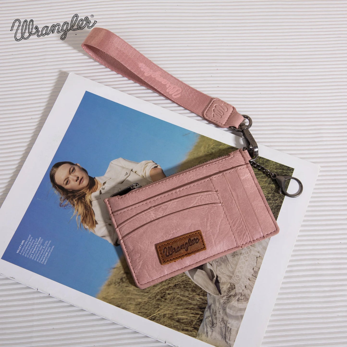 Wrangler Cardholder-Pink