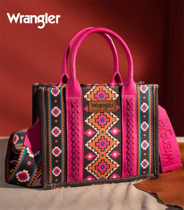 Wrangler Tote Bag-Pink