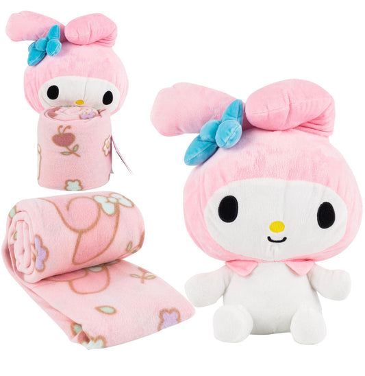 Melody teddy with blanket