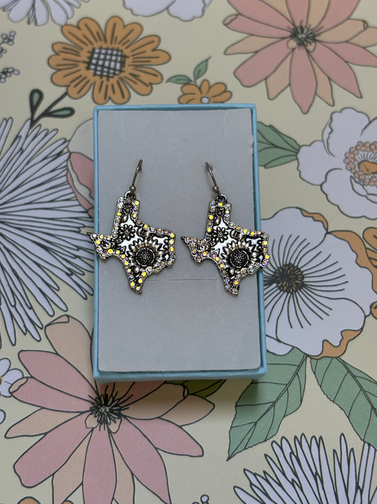 Texas Flower Earrings