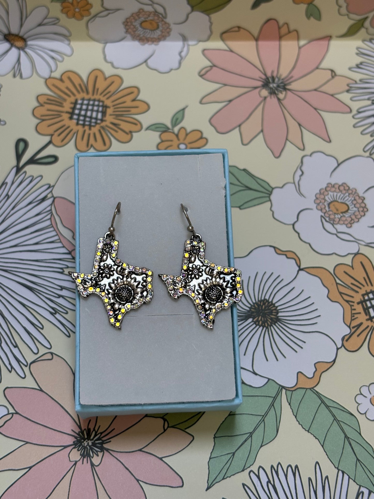 Texas Flower Earrings