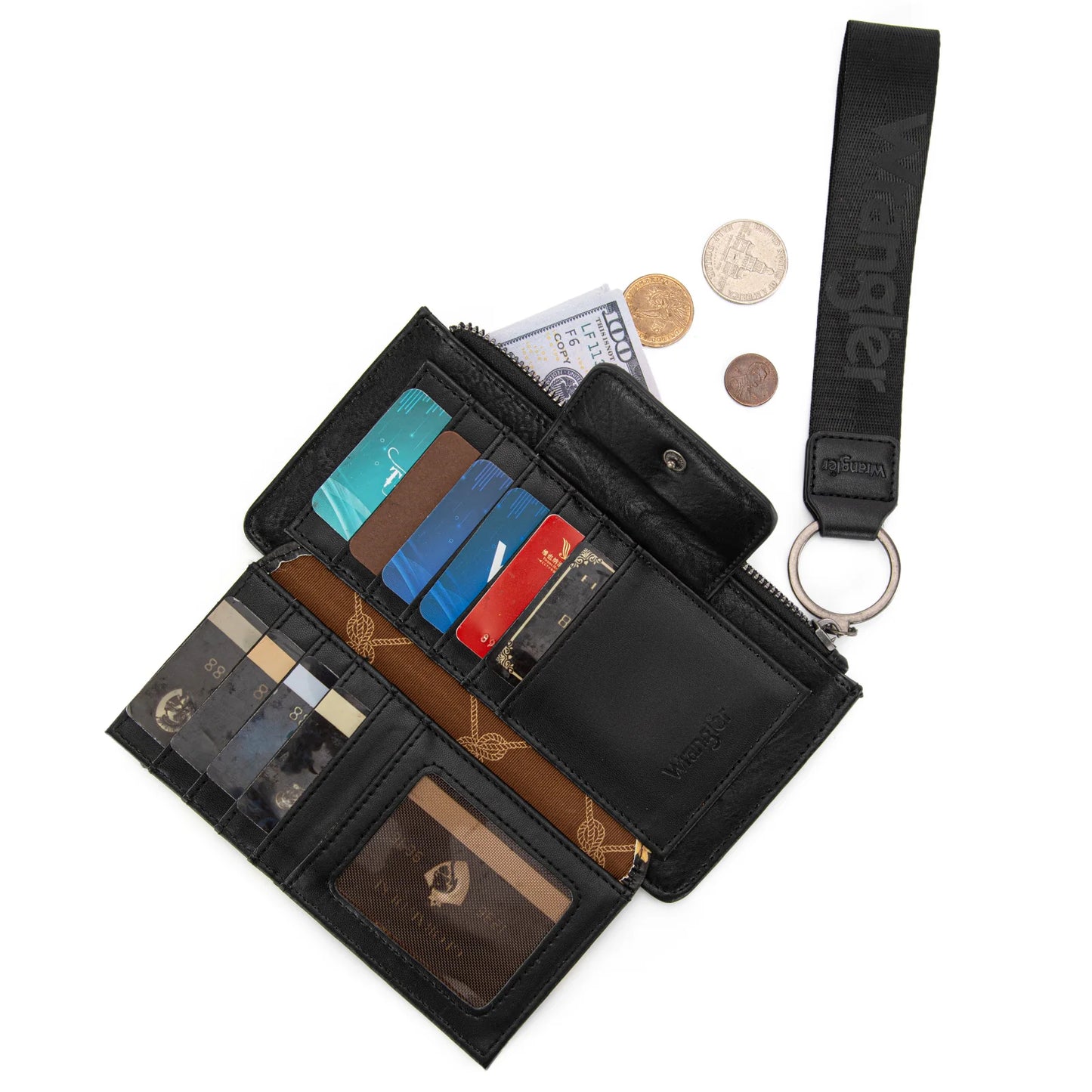 Wrangler Wristlet-Black