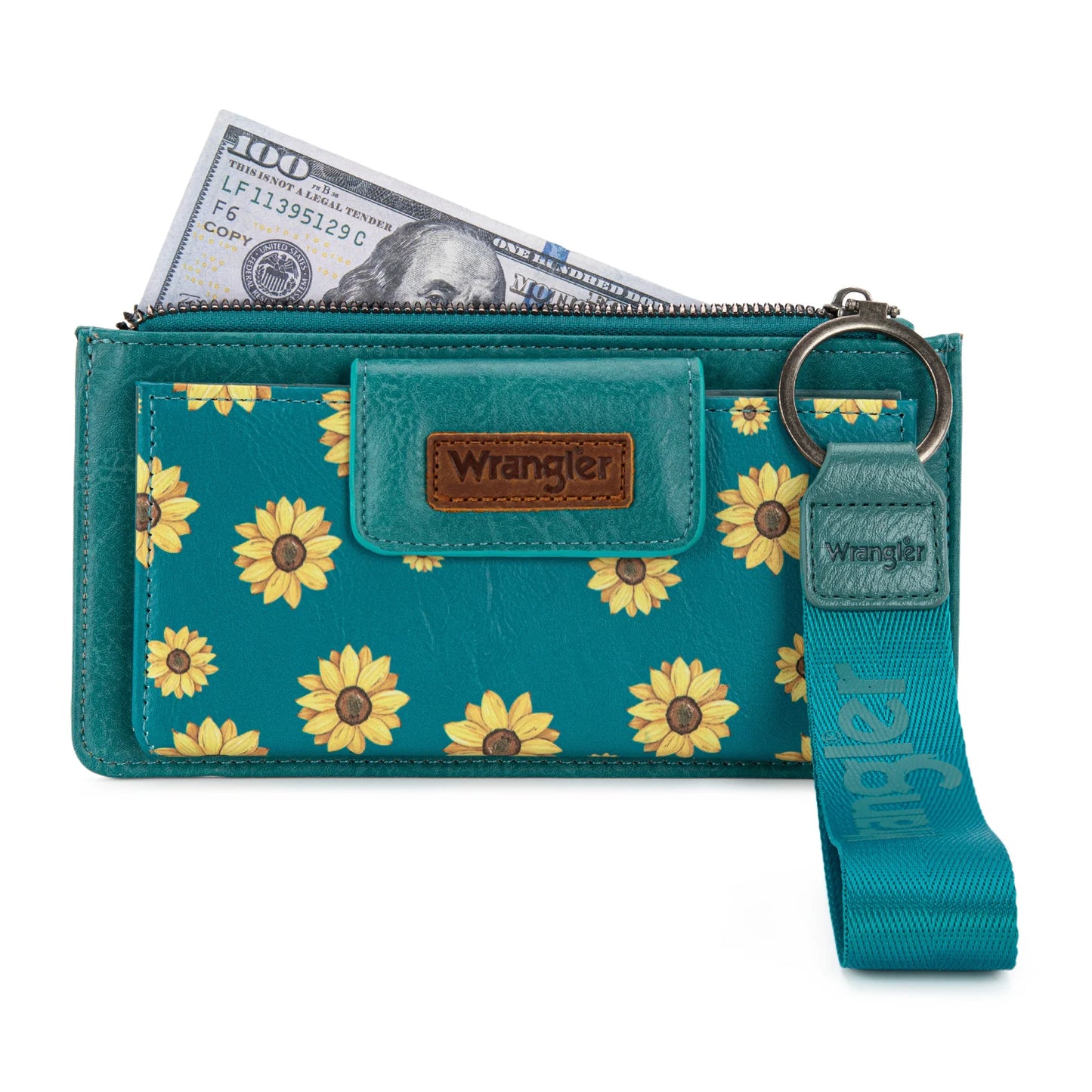 Wrangler Wristlet-Turquoise