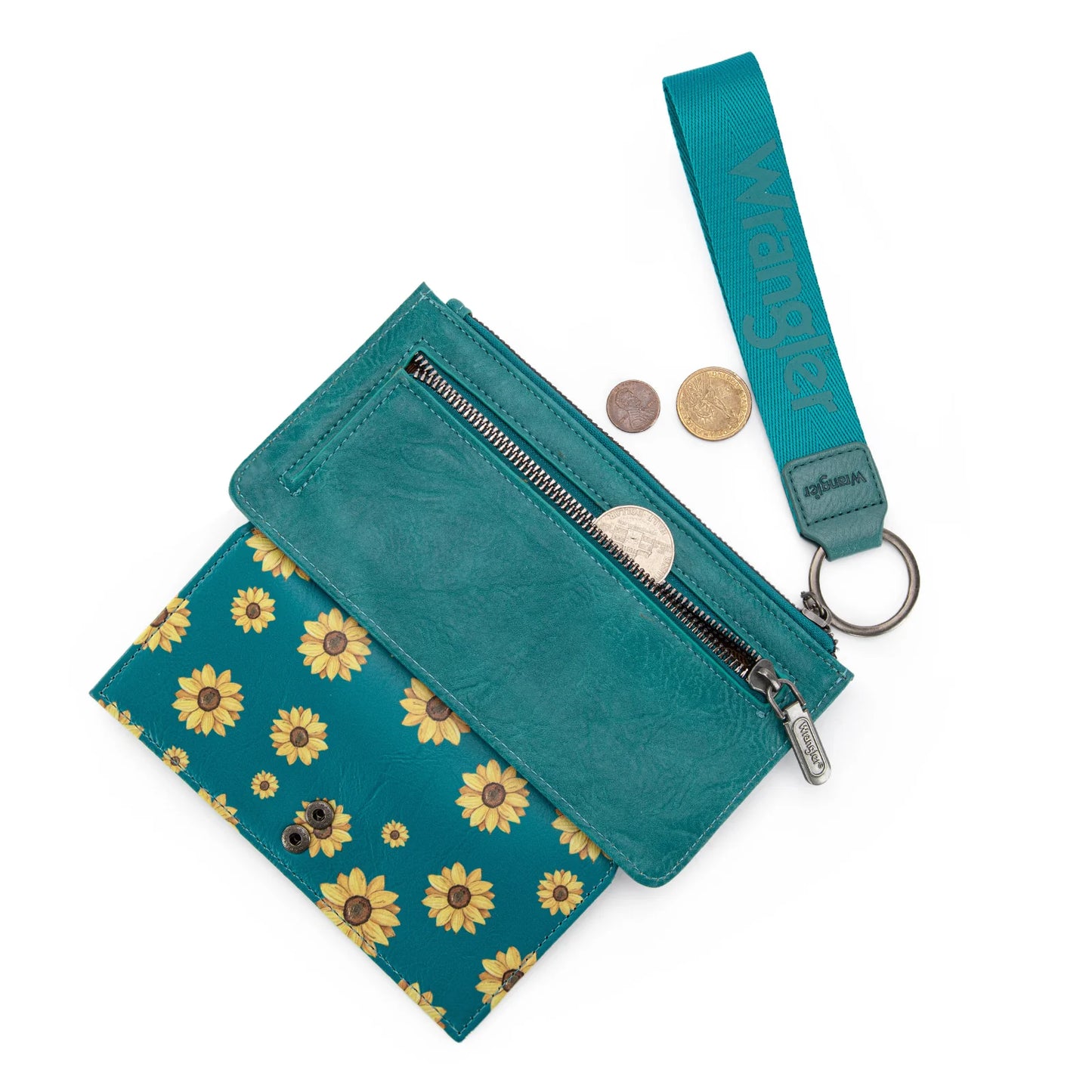 Wrangler Wristlet-Turquoise