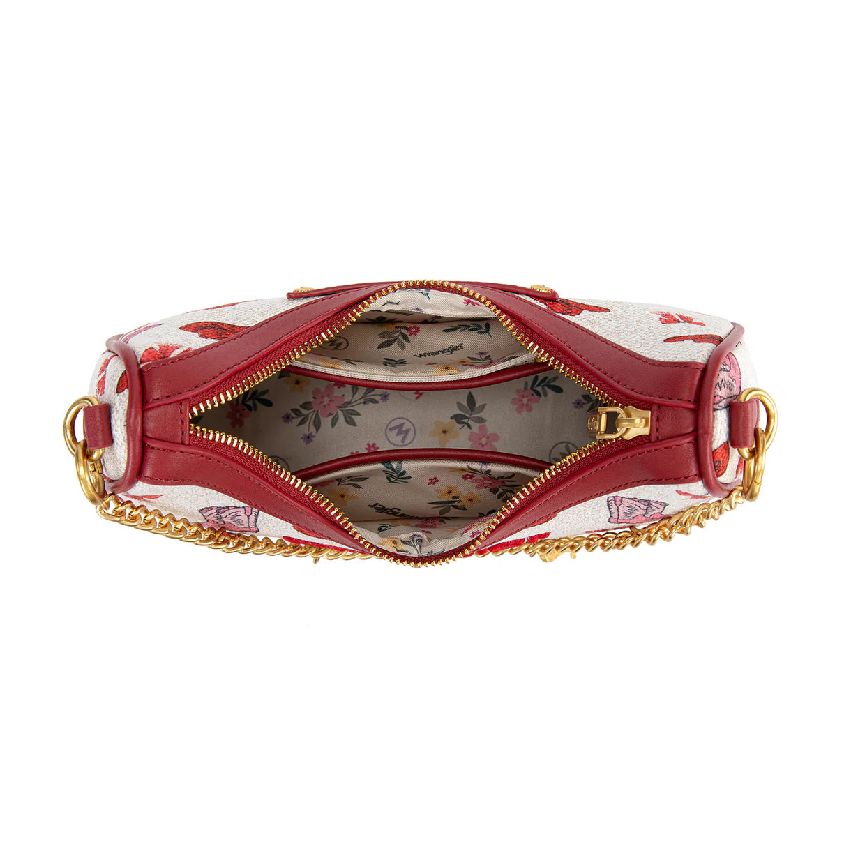 Wrangler Western Cowgirl Print Shoulder Bag