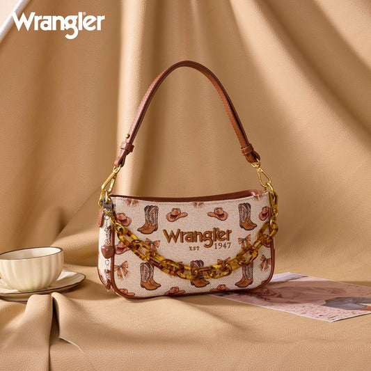 Western Print Cowgirl Shoulder Bag